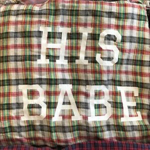 His Babe button down